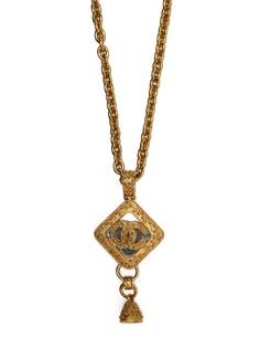 Chanel Pre-Owned колье 1994-го года с логотипом CC