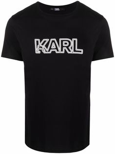 Karl Lagerfeld футболка с логотипом