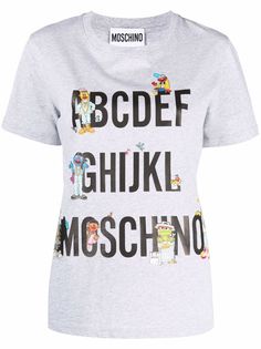 Moschino футболка с принтом