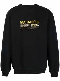 Maharishi толстовка Miltype с логотипом