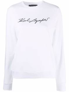 Karl Lagerfeld толстовка с логотипом