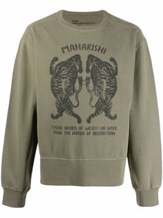 Maharishi свитер с логотипом