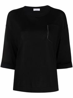 Brunello Cucinelli джемпер с декором Monili