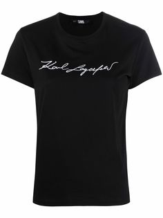 Karl Lagerfeld футболка с логотипом