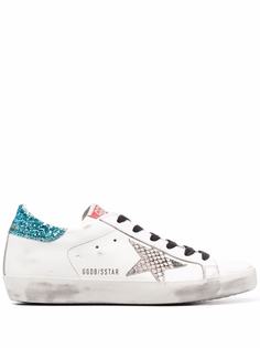 Golden Goose кеды Superstar с эффектом потертости