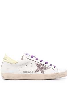 Golden Goose кеды Superstar с блестками