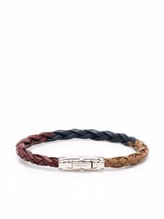 Salvatore Ferragamo плетеный браслет с декором Gancini
