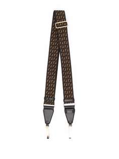 Fendi ремень для сумки с вышитым логотипом FF