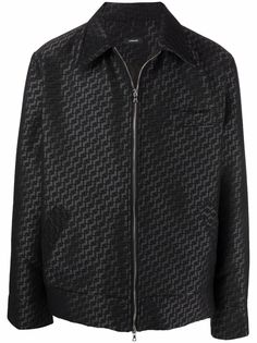 3PARADIS куртка-рубашка с монограммой