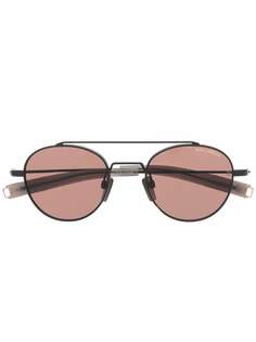 Dita Eyewear солнцезащитные очки-авиаторы в круглой оправе