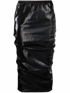 Rick Owens Lilies юбка с завышенной талией и вставками