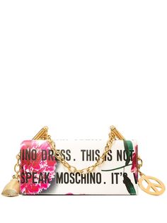 Moschino сумка-тоут с логотипом