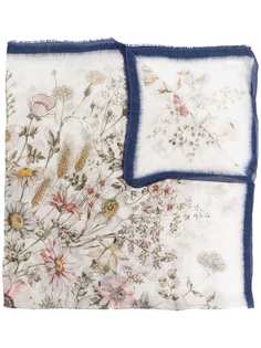 Faliero Sarti платок с цветочным принтом