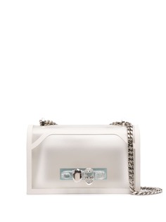 Alexander McQueen прозрачная сумка-сэтчел Jewelled