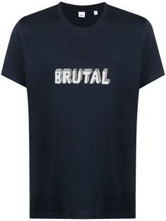 Aspesi футболка с принтом Brutal