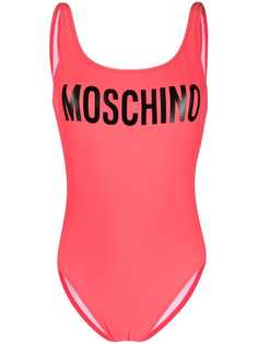 Moschino купальник с логотипом