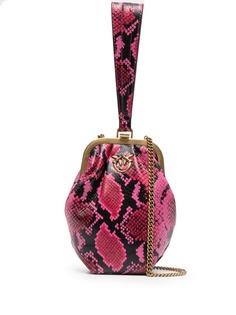 Pinko клатч с логотипом Love Birds