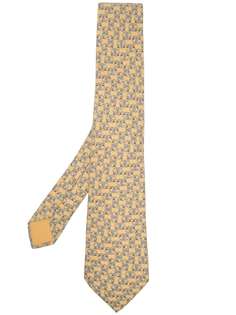 Hermès галстук 2000-х годов с принтом