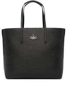 Vivienne Westwood фактурная сумка с декором Orb