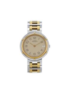 Hermès наручные часы Clipper pre-owned 34 мм 1990-го года