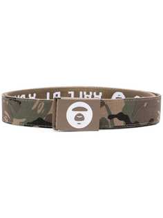 AAPE BY *A BATHING APE® ремень с камуфляжным принтом
