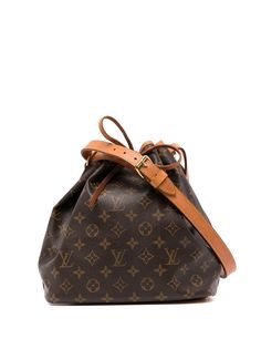 Louis Vuitton сумка-ведро pre-owned с монограммой