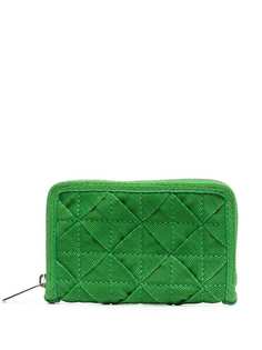 Bottega Veneta кошелек из канваса с плетением Intrecciato