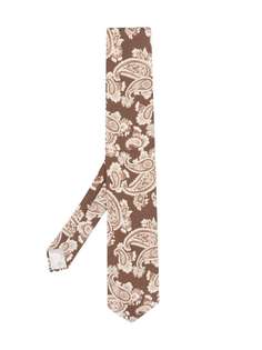 Lardini галстук с принтом пейсли