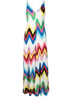 M Missoni комбинезон с узором зигзаг