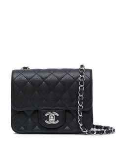 Chanel Pre-Owned маленькая сумка на плечо Classic Flap 2010-го года