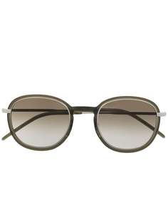 Saint Laurent Eyewear солнцезащитные очки в круглой оправе