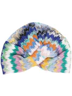 Missoni Mare шапка-тюрбан с вышивкой