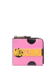 Moschino кошелек с графичным принтом и логотипом