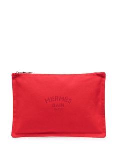 Hermès косметичка pre-owned с логотипом