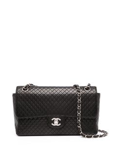 Chanel Pre-Owned стеганая сумка на плечо Classic Flap