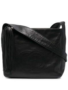 Chanel Pre-Owned сумка-тоут с кисточкой и логотипом CC