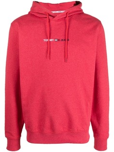 Tommy Hilfiger худи с кулиской и вышитым логотипом
