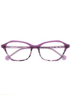 L.A. EYEWORKS очки в оправе кошачий глаз