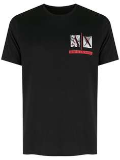 Armani Exchange футболка с логотипом