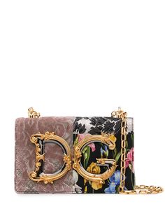 Dolce & Gabbana сумка DG Girls в технике пэчворк