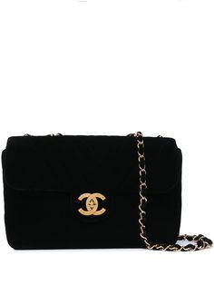 Chanel Pre-Owned большая сумка на плечо Classic Flap 1995-го года