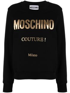 Moschino толстовка с логотипом