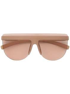 Mykita солнцезащитные очки-авиаторы в круглой оправе