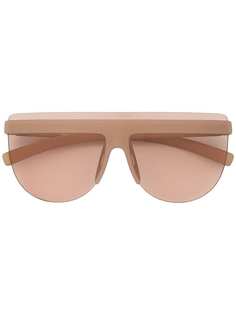 Mykita солнцезащитные очки-авиаторы в круглой оправе