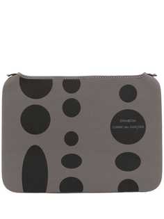 Comme Des Garçons Wallet сумка для ноутбука с геометричным принтом и логотипом