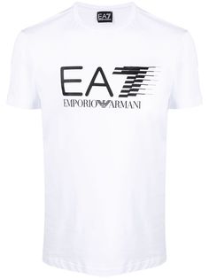 Ea7 Emporio Armani футболка с логотипом