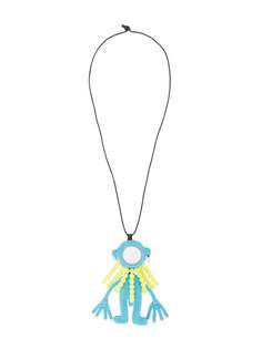 Walter Van Beirendonck колье с подвеской из бисера