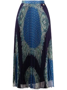 TWINSET плиссированная юбка А-силуэта