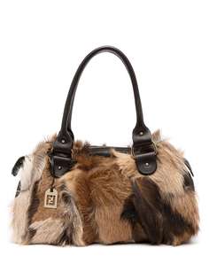 Fendi Pre-Owned сумка-тоут с подвеской-логотипом