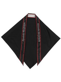 Alexander McQueen шарф с жаккардовым логотипом